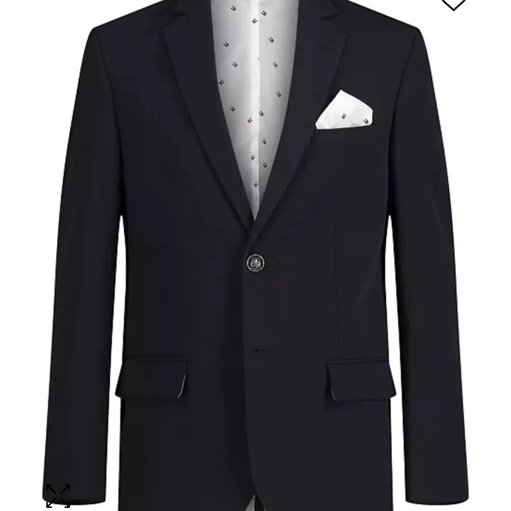 Boys Tommy Hilfiger Navy Blue Blazer, Sz 12.